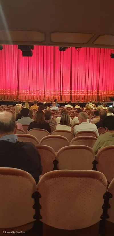 Noel Coward Theatre Stalls R12 view from seat photo