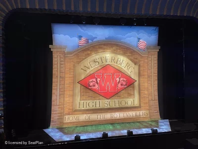 Alexandra Theatre Dress Circle A24 view from seat photo