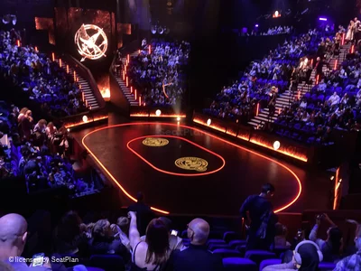 Troubadour Canary Wharf Theatre District 2 J102 view from seat photo