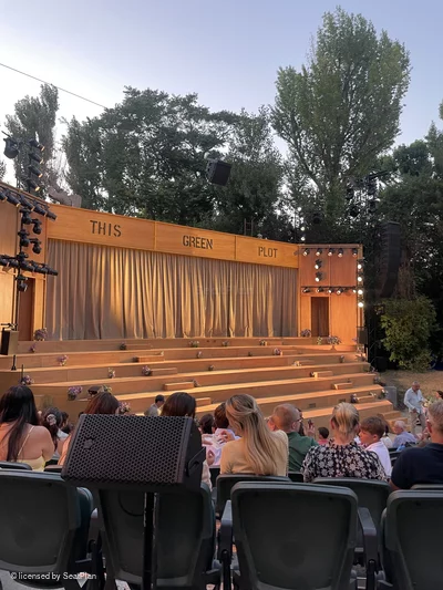 Regent's Park Open Air Theatre Upper Right J44 view from seat photo