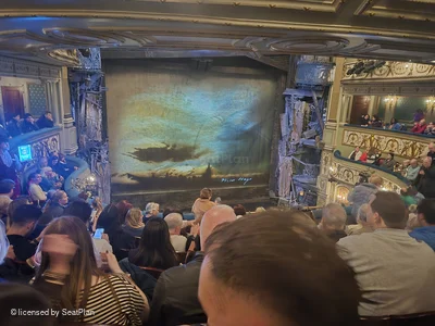 Sondheim Theatre Dress Circle G25 view from seat photo