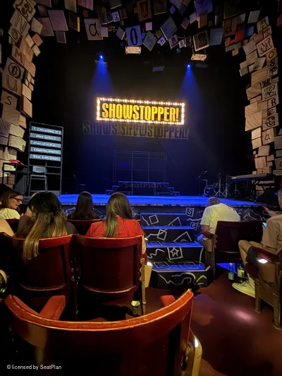Cambridge Theatre Stalls D14 view from seat photo