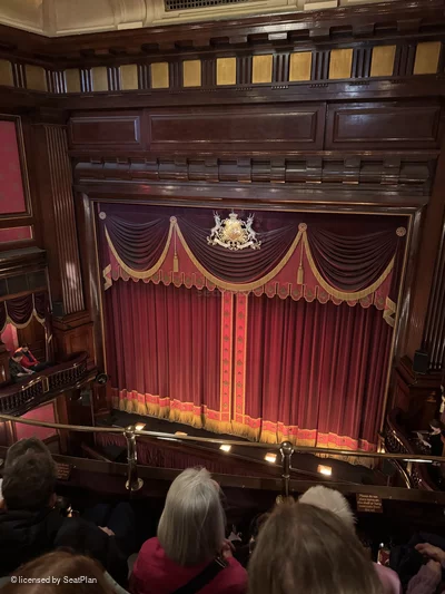 St Martin's Theatre Upper Circle C16 view from seat photo