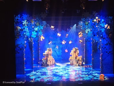 Bristol Hippodrome Grand Circle A25 view from seat photo