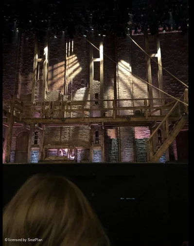 Richard Rodgers Theatre Orchestra B106 view from seat photo