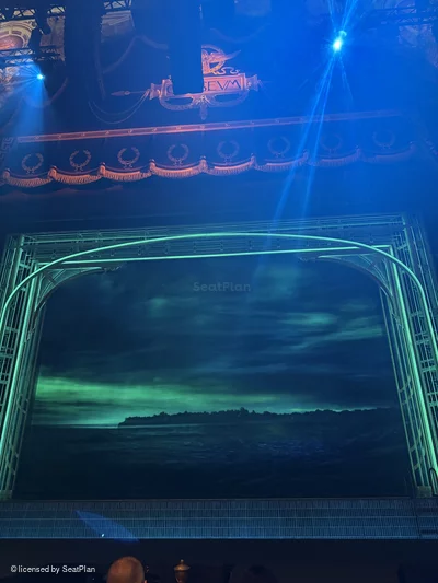 London Coliseum Stalls D19 view from seat photo
