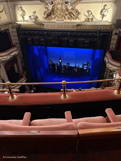 Noel Coward Theatre Balcony B6 view from seat photo
