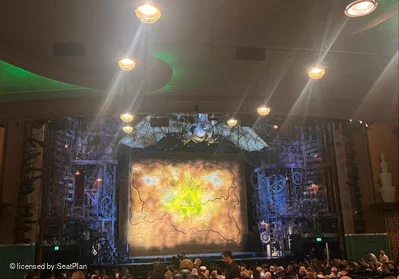 Apollo Victoria Theatre Stalls ZA36 view from seat photo