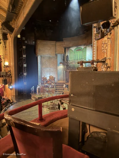 Walter Kerr Theatre Box Right A6 view from seat photo