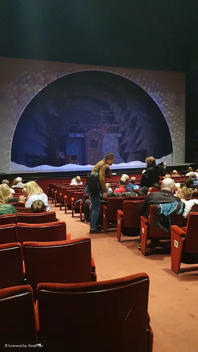 Peacock Theatre Stalls R26 view from seat photo