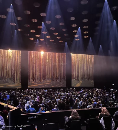 ABBA Arena Block H C3 view from seat photo