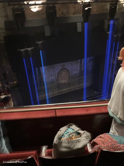 Theatre Royal Drury Lane Balcony C39 view from seat photo