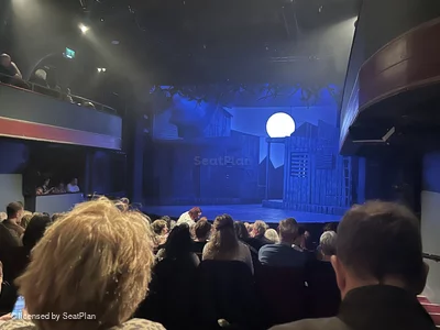 Charing Cross Theatre Stalls M1 view from seat photo