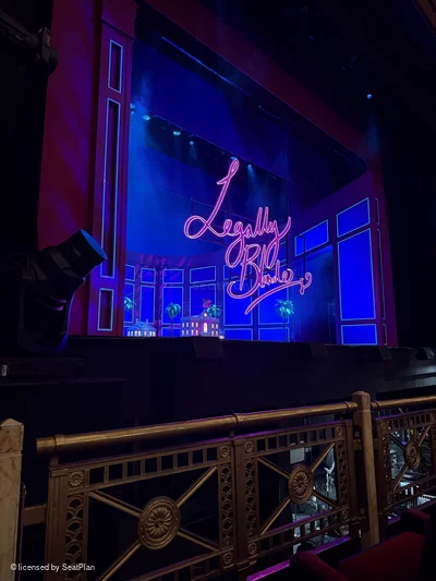 Bristol Hippodrome Stalls A30 view from seat photo