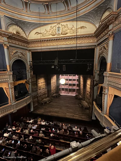 Harold Pinter Theatre Royal Circle A4 view from seat photo