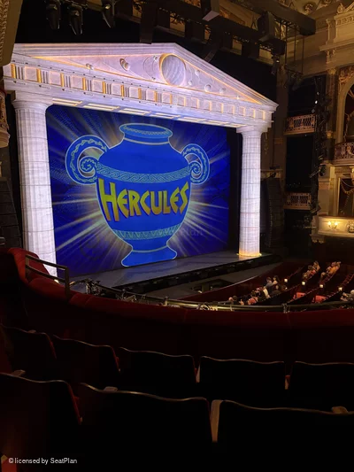Theatre Royal Drury Lane Royal Circle D45 view from seat photo