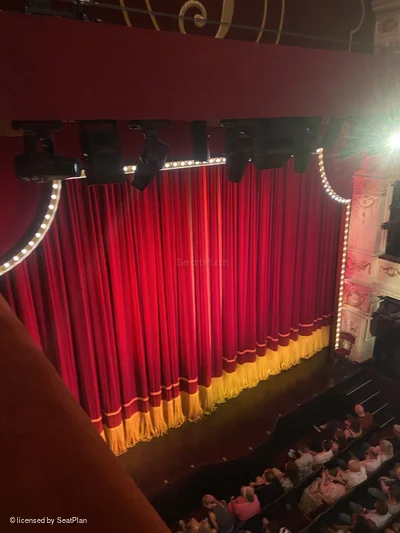 Garrick Theatre Grand Circle BoxH2 view from seat photo