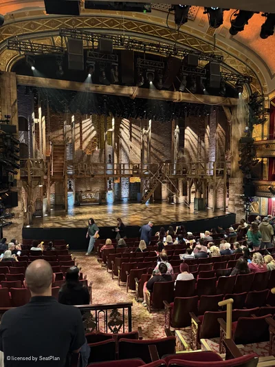 Richard Rodgers Theatre Orchestra P5 view from seat photo
