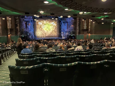 Apollo Victoria Theatre Stalls ZG37 view from seat photo