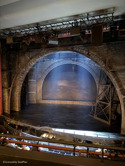 Lunt-Fontanne Theatre Front Mezzanine B6 view from seat photo