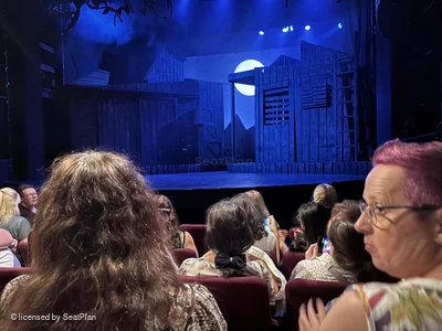 Charing Cross Theatre Stalls F3 view from seat photo