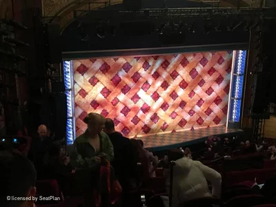 Lena Horne Theatre Rear Mezzanine M3 view from seat photo