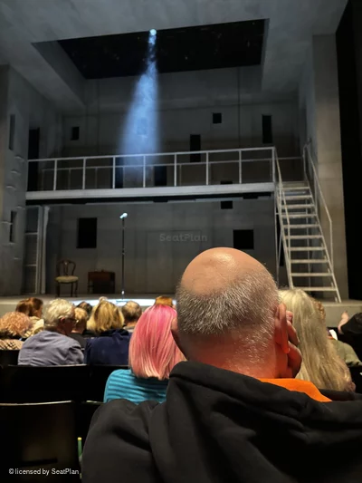 Trafalgar Theatre Stalls F8 view from seat photo