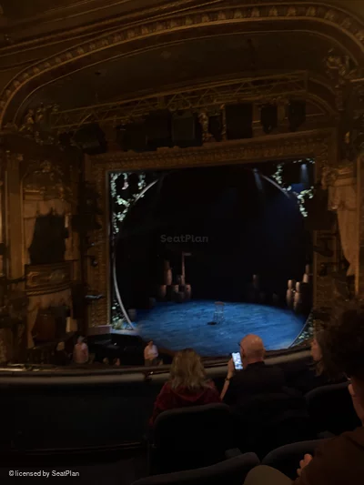 Theatre Royal Haymarket Royal Circle D7 view from seat photo
