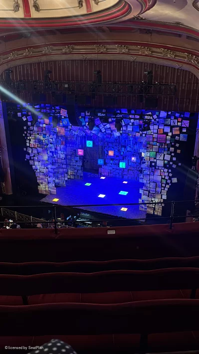 Bristol Hippodrome Upper Circle E9 view from seat photo