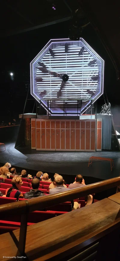 Hampstead Theatre Stalls L26 view from seat photo