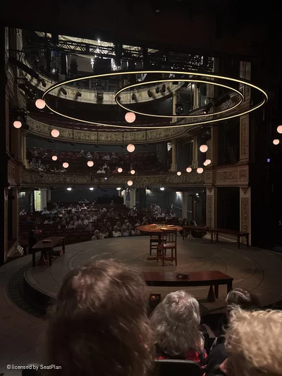 Duke of York's Theatre On Stage Seating D7 view from seat photo