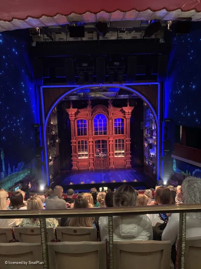 Savoy Theatre Dress Circle G20 view from seat photo