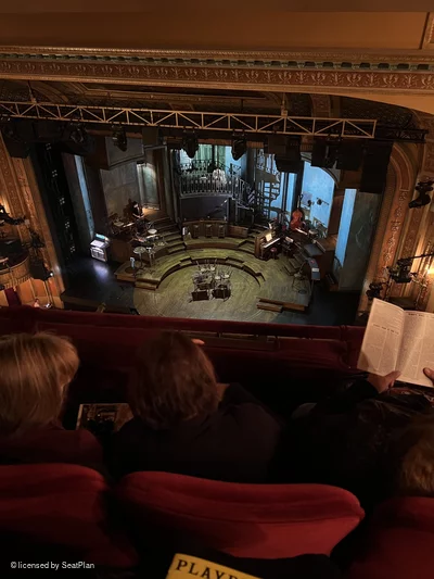 Walter Kerr Theatre Balcony B12 view from seat photo