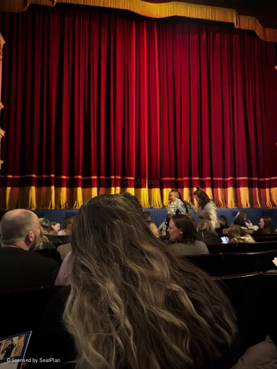 Garrick Theatre Stalls G14 view from seat photo