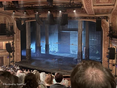 Winter Garden Theatre Mezzanine G120 view from seat photo