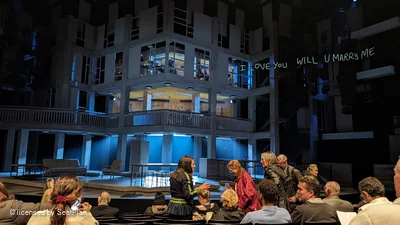 Gillian Lynne Theatre Stalls I38 view from seat photo