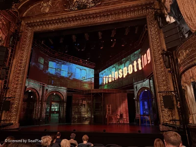 Theatre Royal Haymarket Stalls J6 view from seat photo