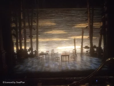 Phoenix Theatre Dress Circle B15 view from seat photo