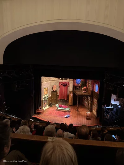 Duchess Theatre Dress Circle F7 view from seat photo
