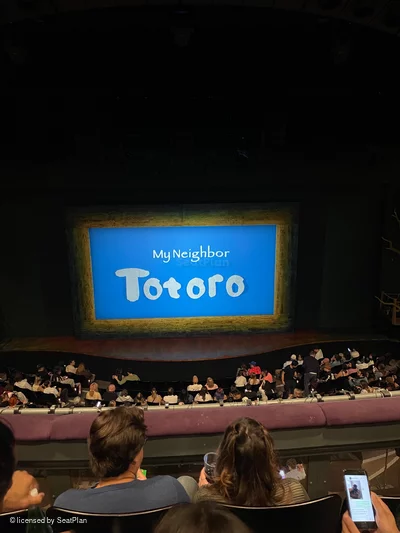 Gillian Lynne Theatre Circle C44 view from seat photo