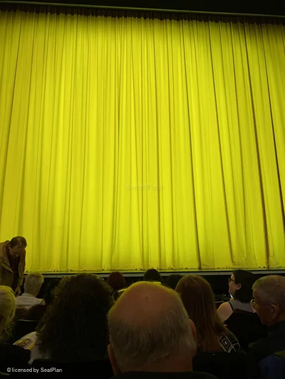 Golden Theatre Orchestra E113 view from seat photo