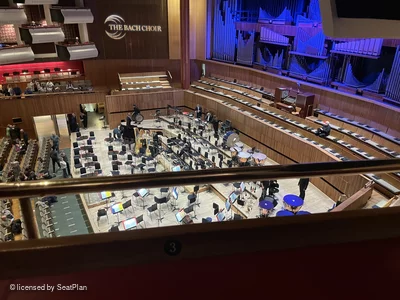 Royal Festival Hall Green Side Boxes Box 9 3 view from seat photo