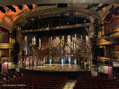 Richard Rodgers Theatre Orchestra P6 view from seat photo