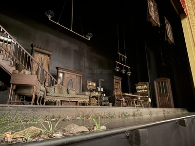 Barrymore Theatre Orchestra BB5 view from seat photo