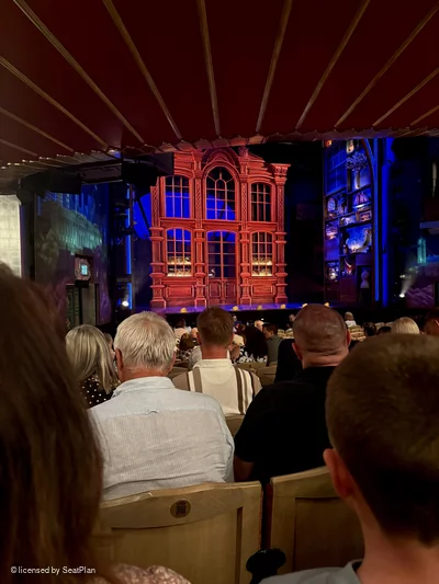 Savoy Theatre Stalls O29 view from seat photo