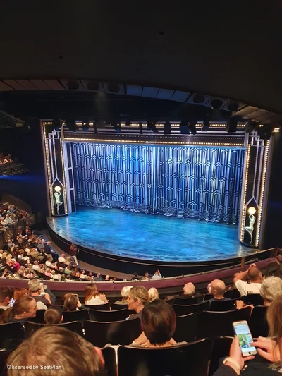 Gillian Lynne Theatre Circle F28 view from seat photo
