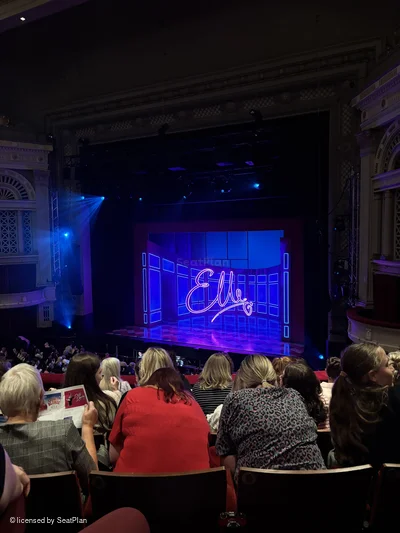 Edinburgh Playhouse Circle F9 view from seat photo