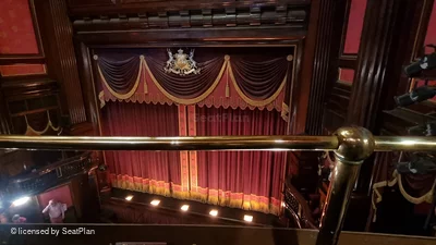 St Martin's Theatre Upper Circle A18 view from seat photo