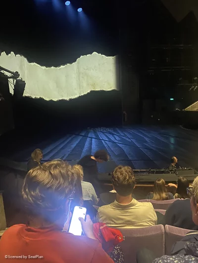 National Theatre - Olivier Stalls H58 view from seat photo
