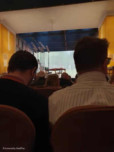 Music Box Theatre Orchestra H103 view from seat photo